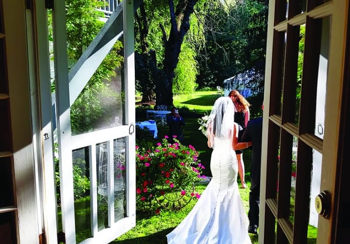 Bride at Hartwell House