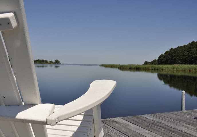 Inn at Huntingfield Creek Dock