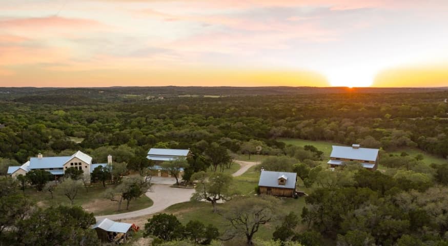 Aerial Lodge Views