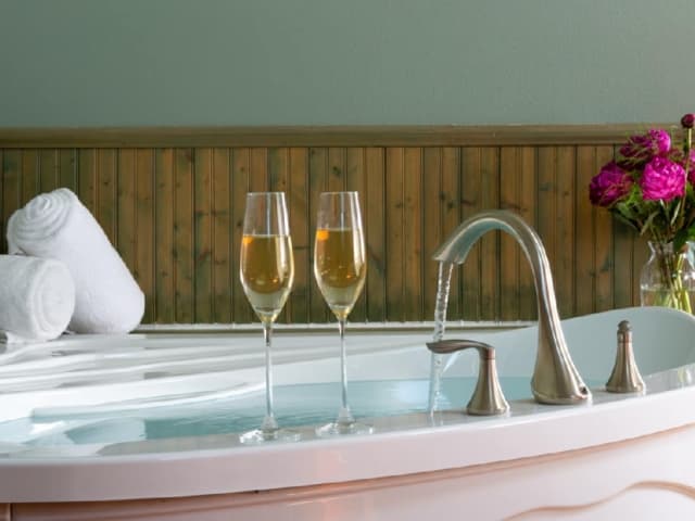 bath and wine