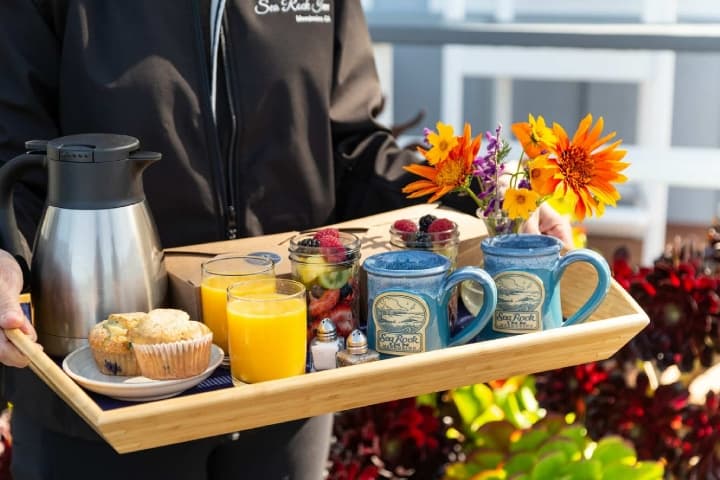 breakfast on a tray