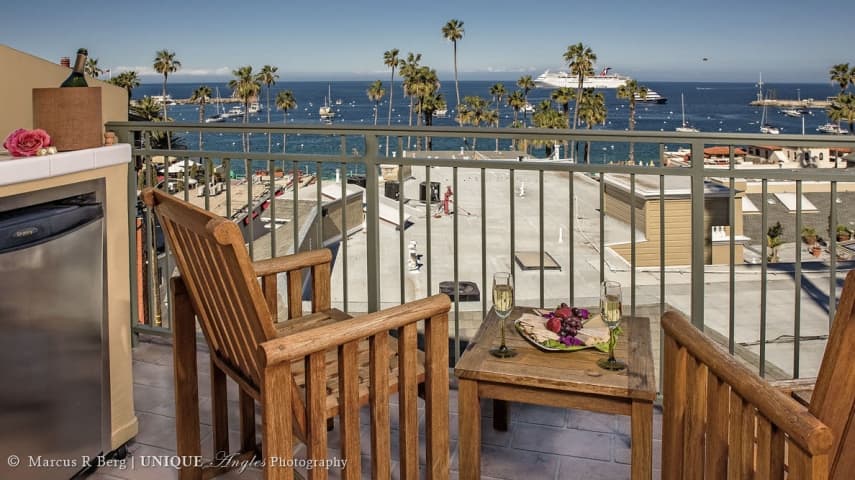 The Avalon Hotel on Catalina Island