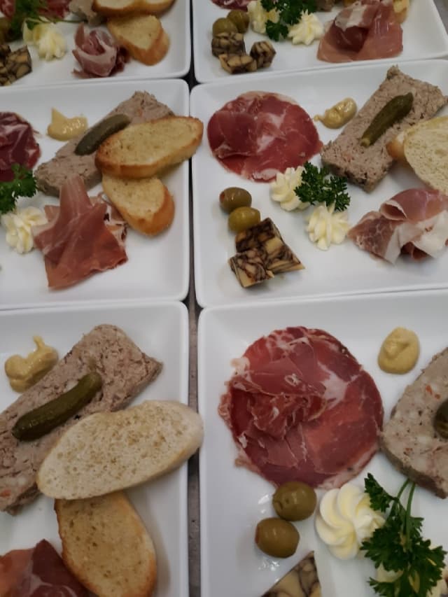plated meals
