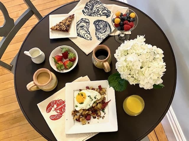 table of food