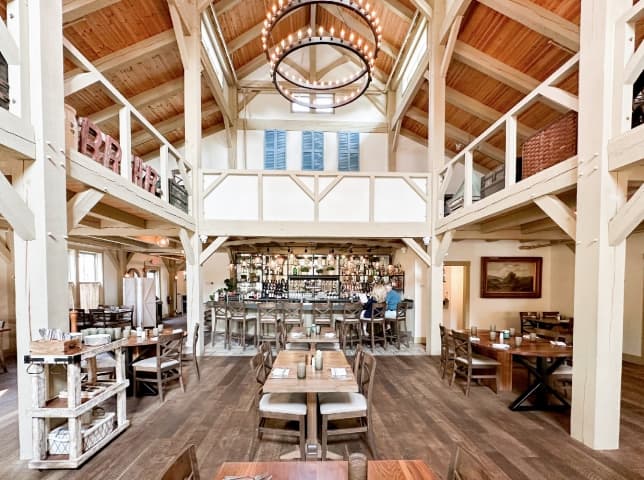 Grove at Briar Barn Inn, the on-site restaurant.