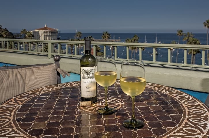 The Avalon Hotel on Catalina Island