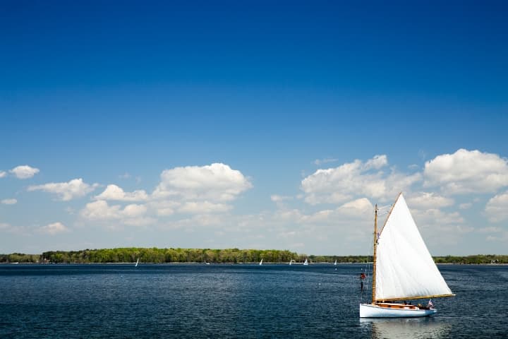 Sailboat on Chesapeake Bay