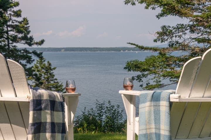 View Overlooking Frenchman Bay