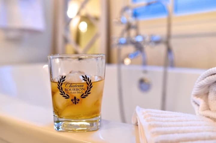 Chateau Bourbon glass