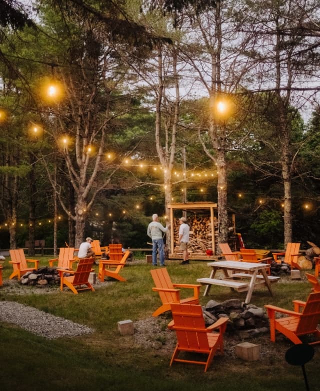 Campfires at Camp DeForest
