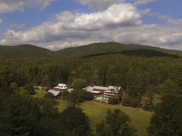 Glen-Ella Springs daytime arial