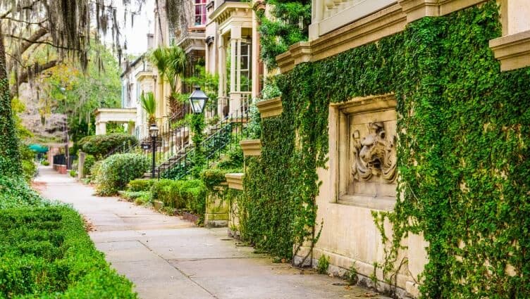 Savannah historic district