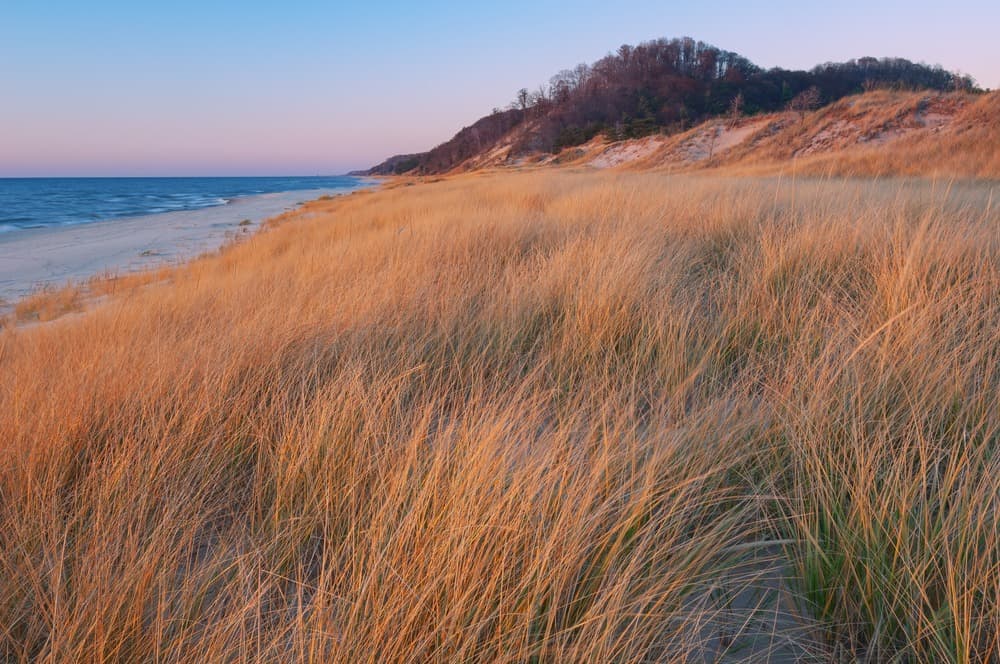 A beautiful summer afternoon at Saugatuck Dunes State Park