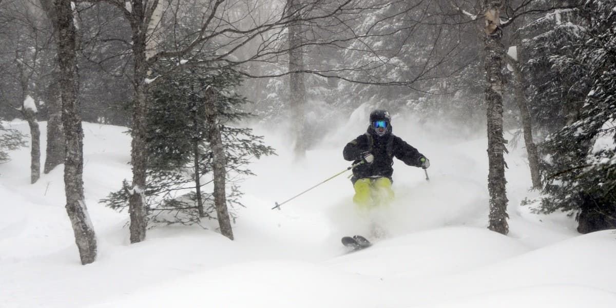 Skiing in Vermont